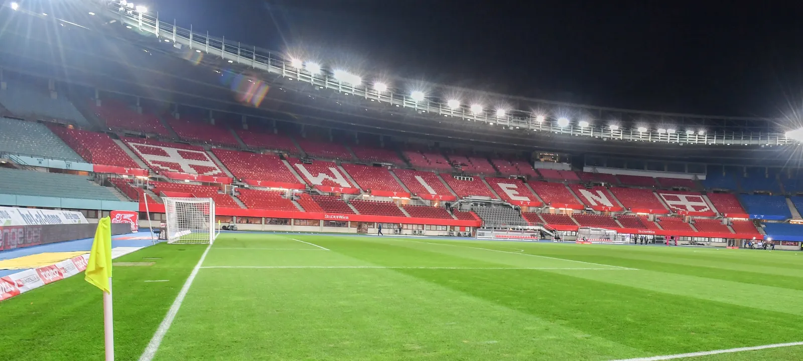 L’Ernst Happel di Vienna, lo stadio della finale di Champions League del 1995
