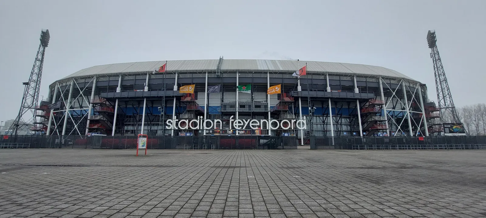 Lo stadio De Kuip di Rotterdam, sede della finale dell’Europeo 2000