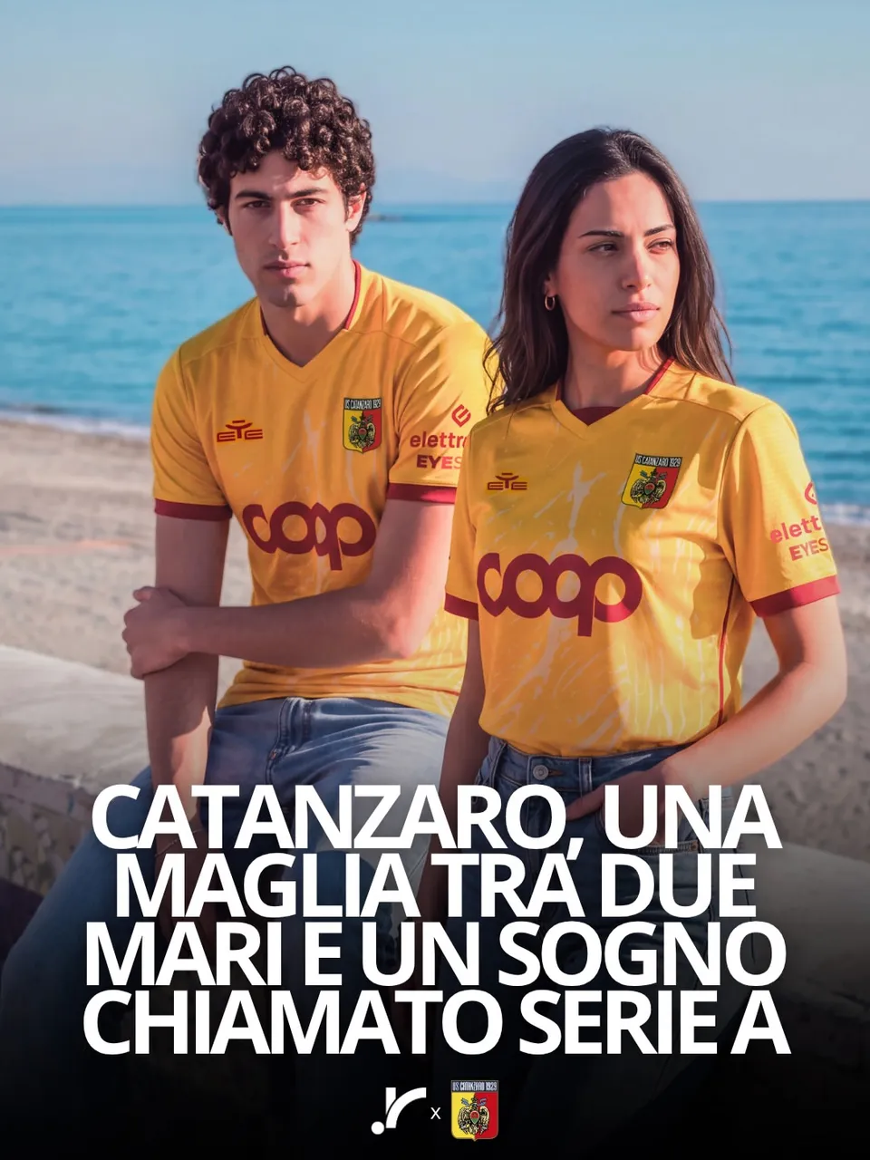 Il Catanzaro ha presentato le nuove maglie per il 2026/27 e sono come sempre dei pezzi da…